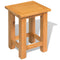 Side table 27x24x37 cm solid oak