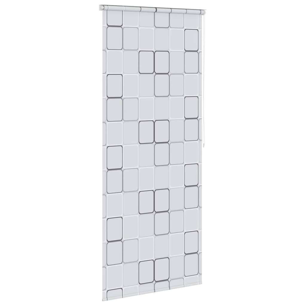 Rullgardin för dusch 80x240 cm fyrkant