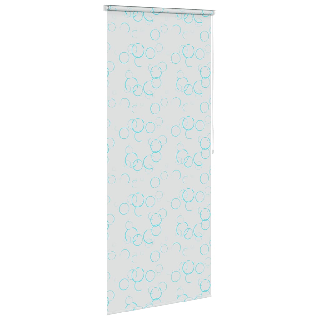 Rullgardin för dusch 80x240 cm bubbla