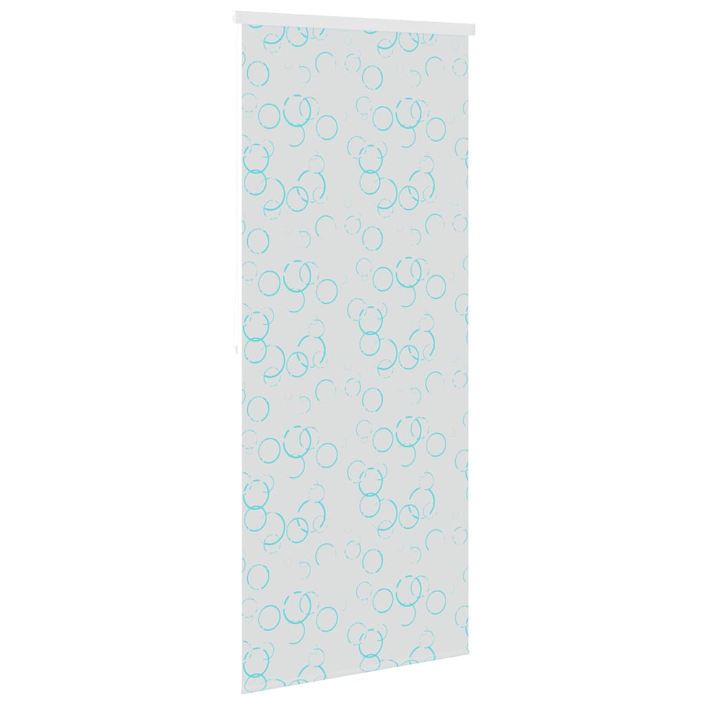 Rullgardin för dusch 80x240 cm bubbla