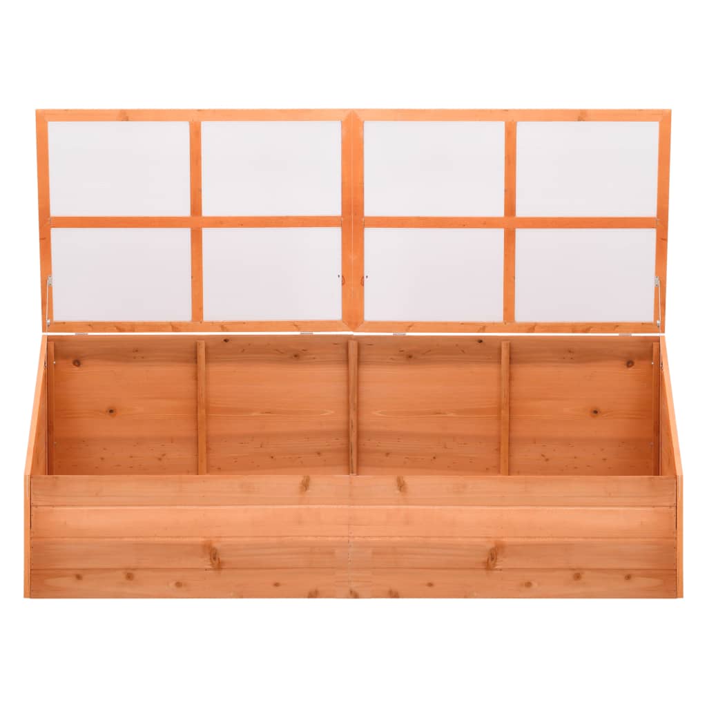 Växthus trä 180x57x62 cm