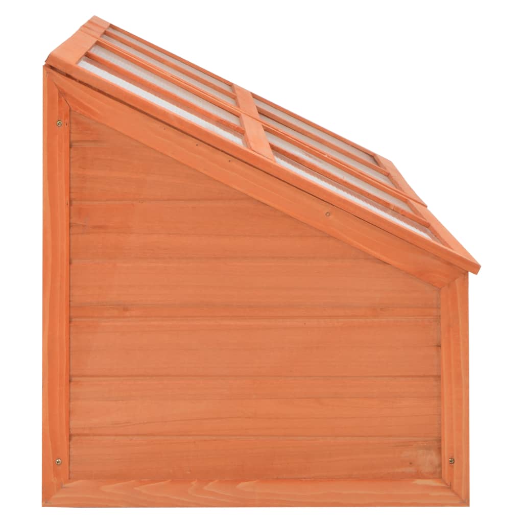 Växthus trä 180x57x62 cm