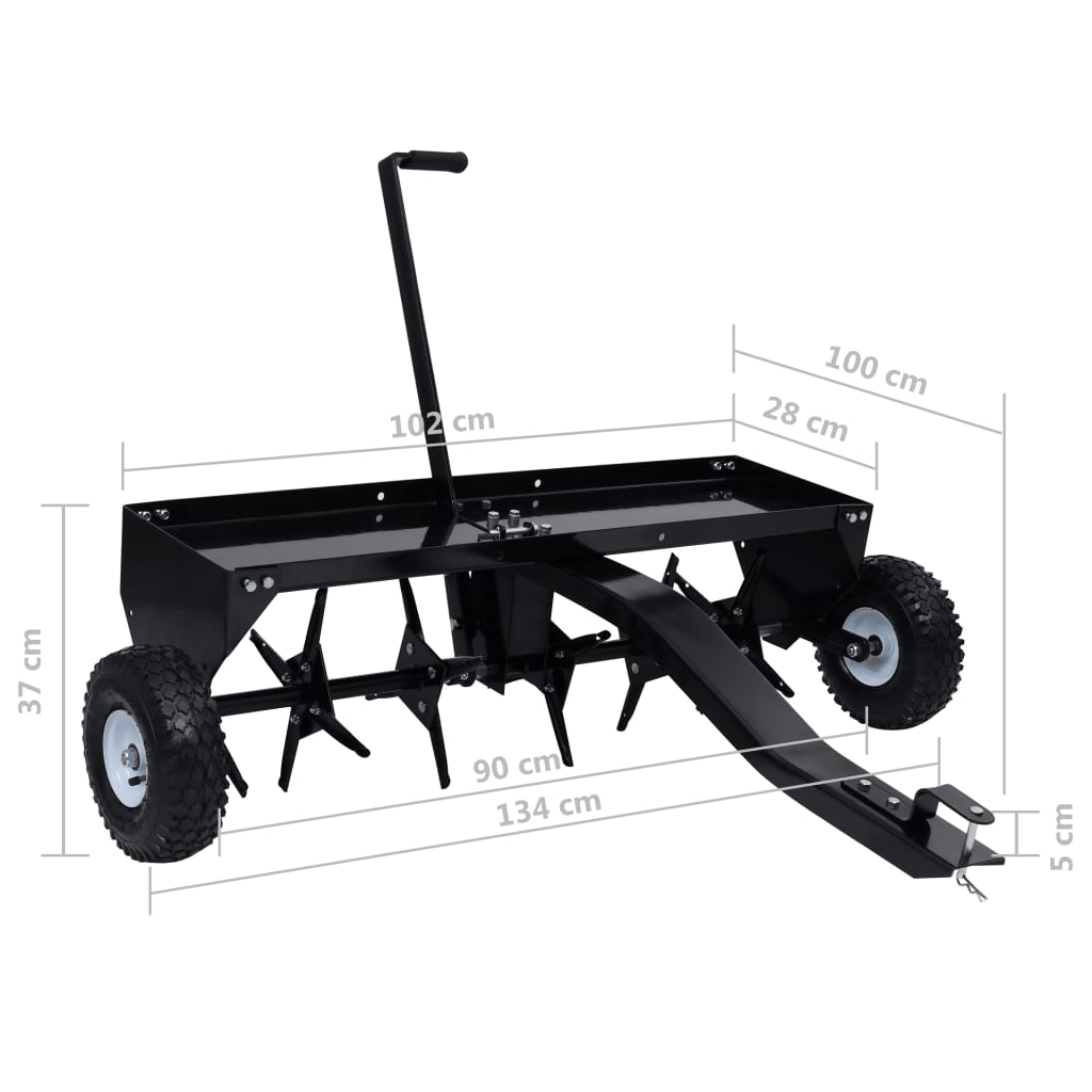 Vertikalskärare för åkgräsklippare 102 cm