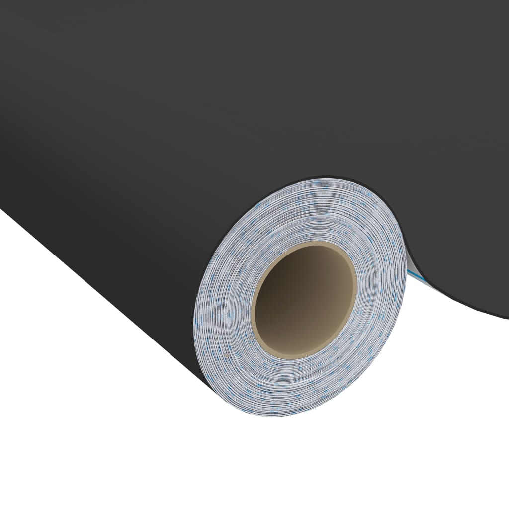 Dekorplast 2 st svart 500x90 cm PVC