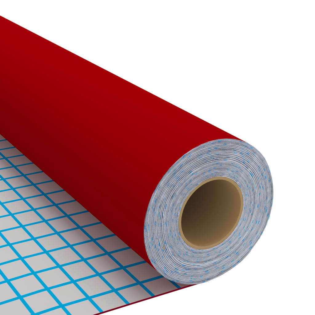 Dekorplast 2 st röd 500x90 cm PVC