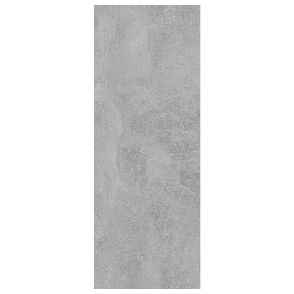 Konsolbord betonggrå 105x30x80 cm konstruerat trä