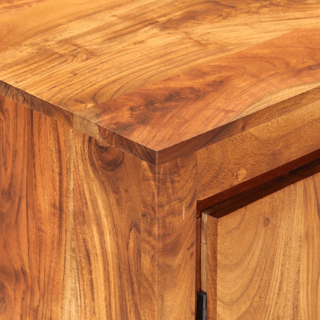 Sideboard 55x33x75 cm solid acacia wood