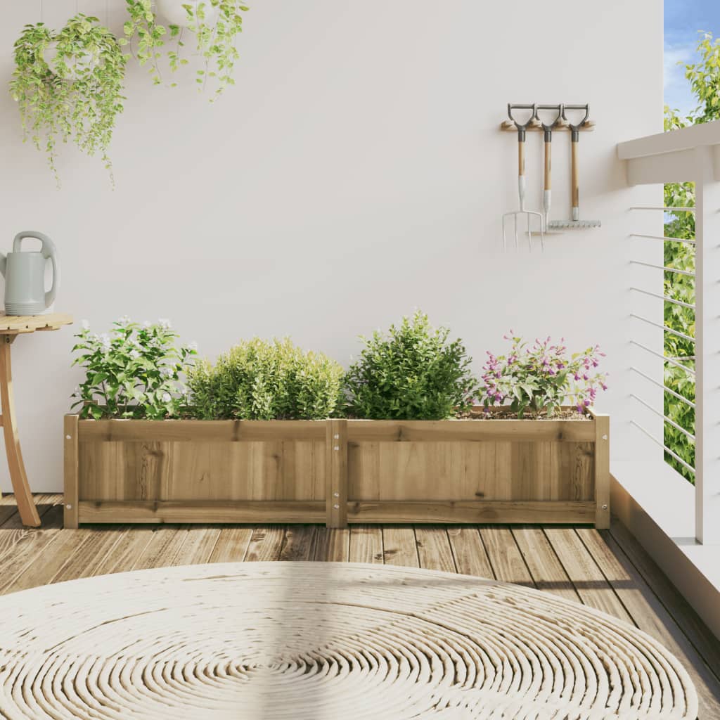 Odlingslåda 150x31x31 cm impregnerat furu