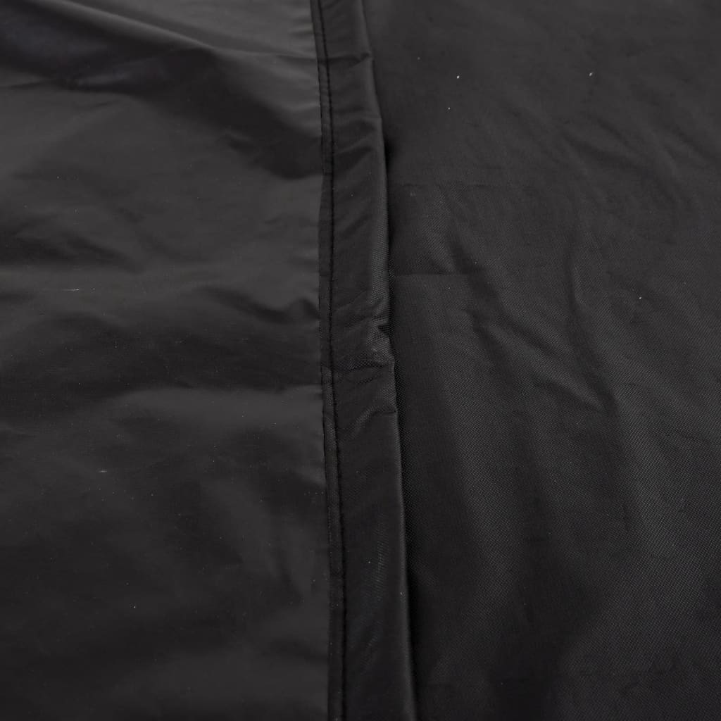 Garden furniture cover black Ø 244x71 cm 420D oxford