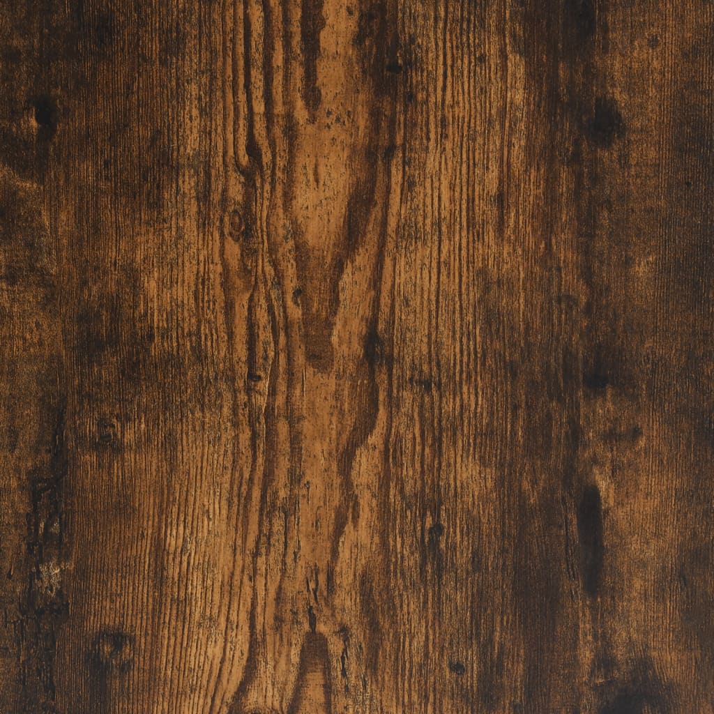 Side table smoked oak 101x30.5x75 cm engineered wood