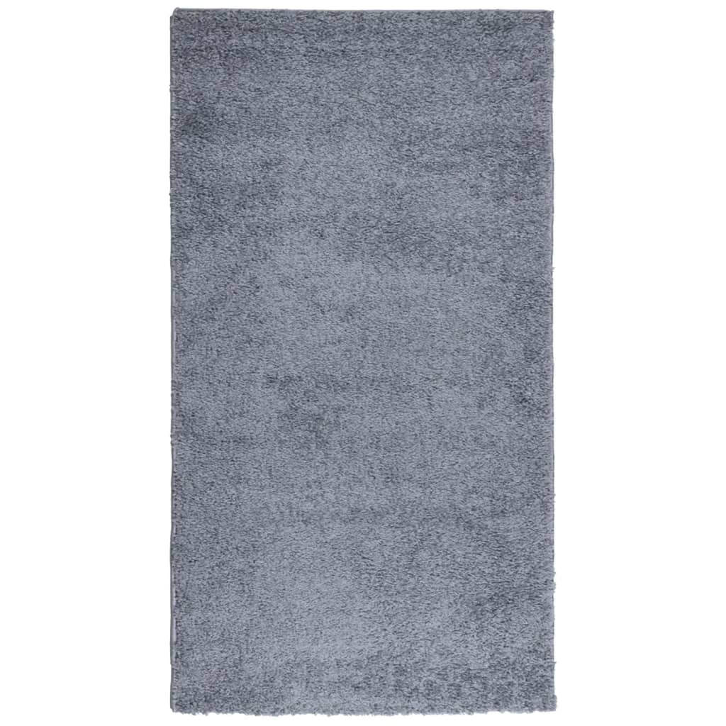 Matta långluggad modern blå 80x150 cm
