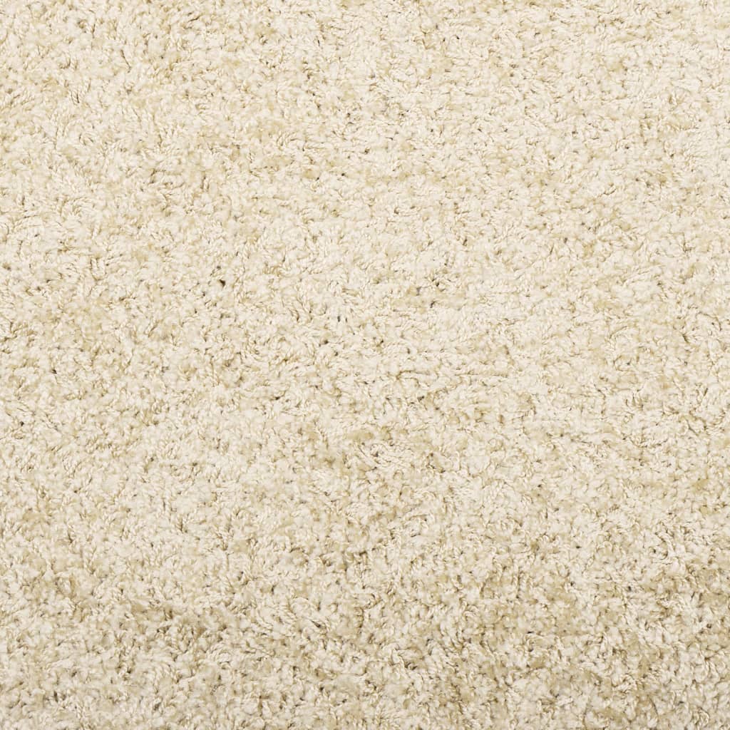 PAMPLONA long pile modern rug gold 200x280 cm