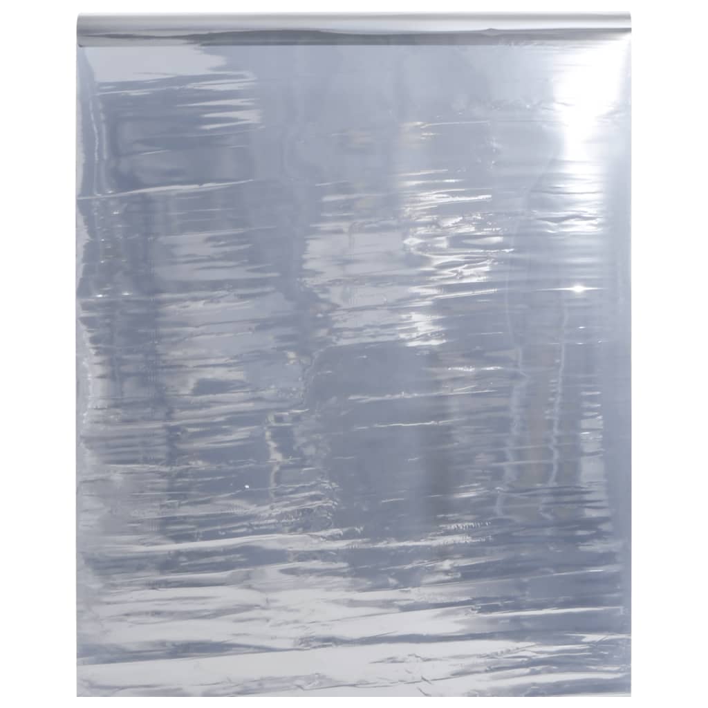 Fönsterfilm statisk reflektiv effekt silver 60x500 cm PVC