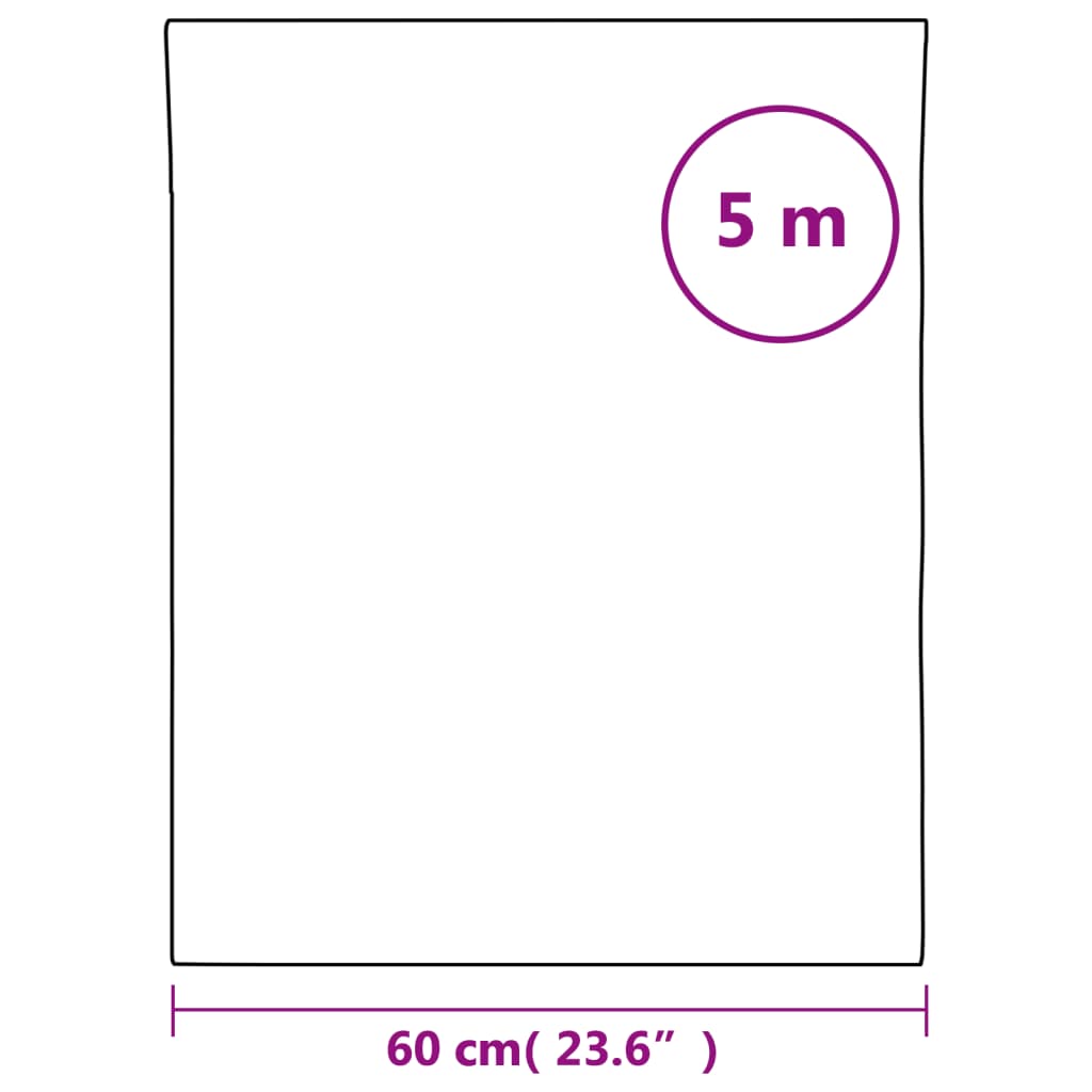 Fönsterfilm statisk reflektiv effekt silver 60x500 cm PVC