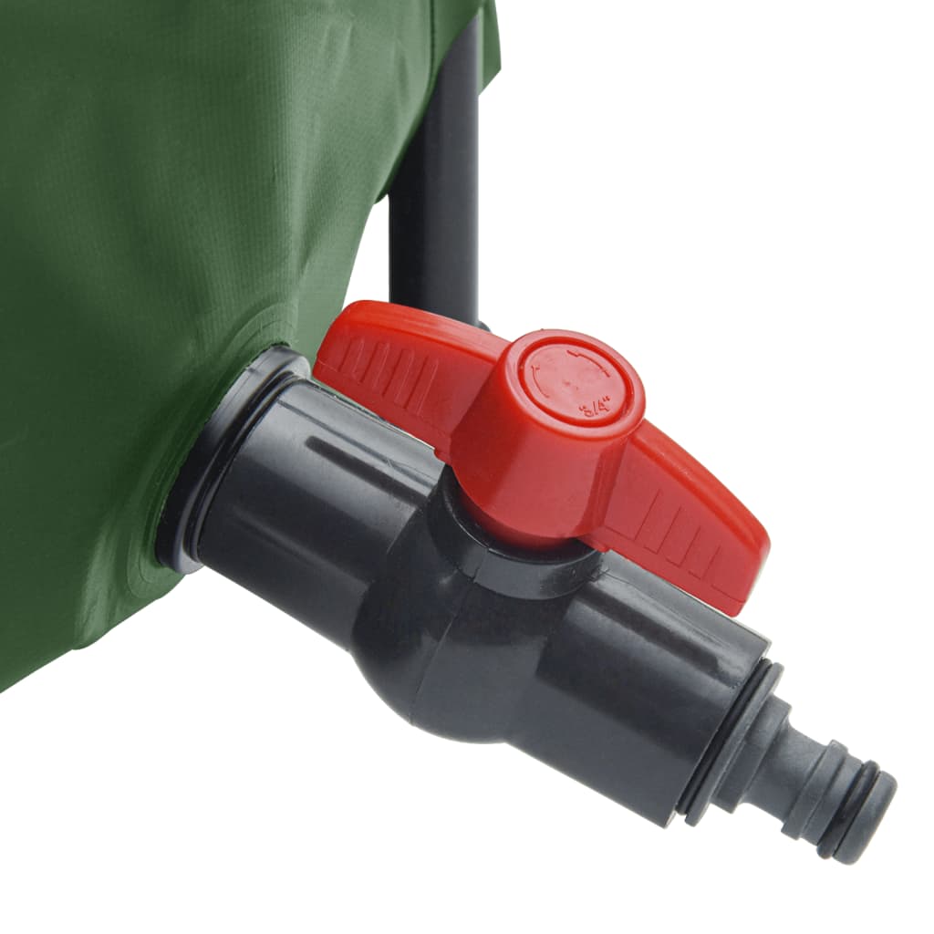 Water tank with tap foldable 380 L PVC
