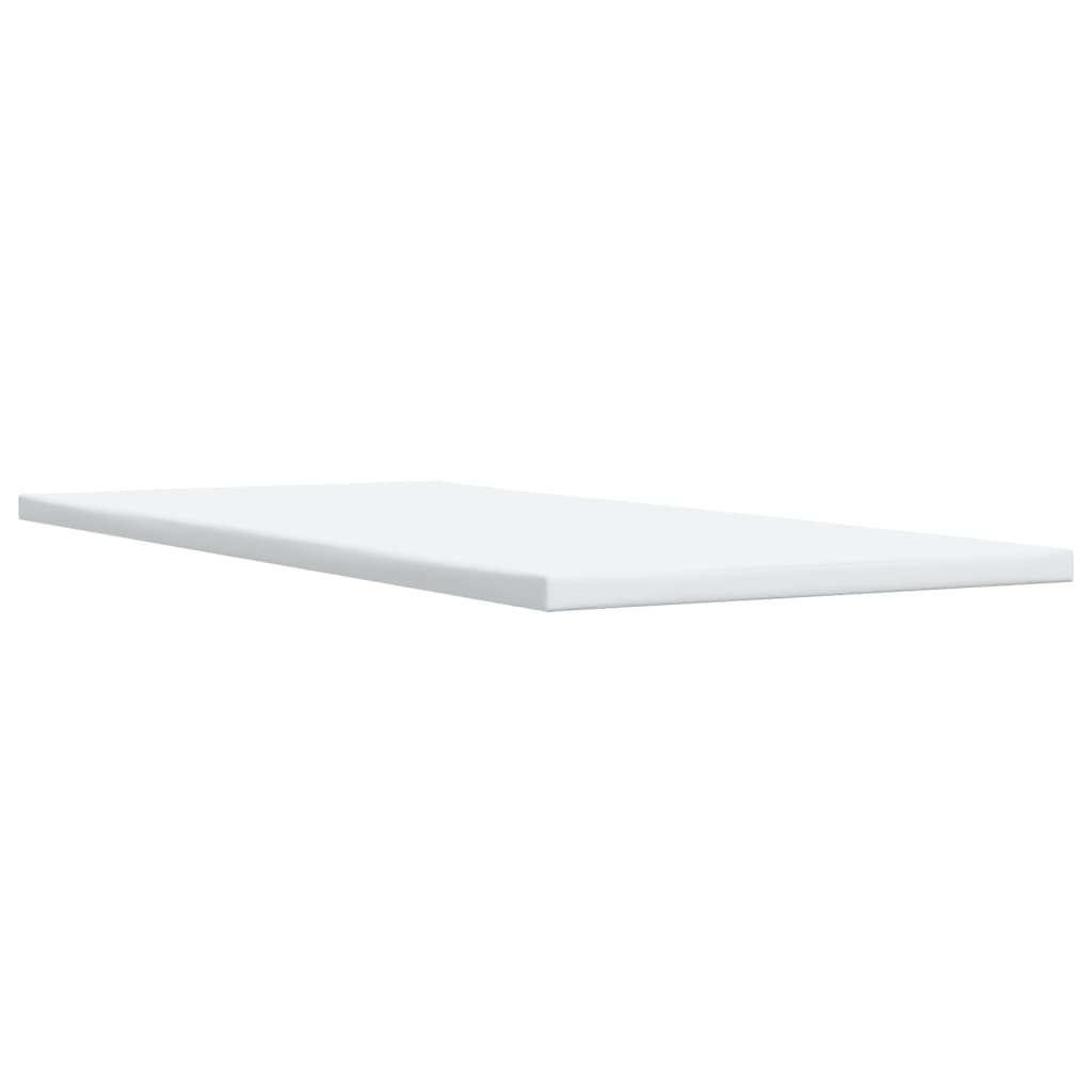 Ramsäng med madrass mörkbrun 100x200 cm tyg