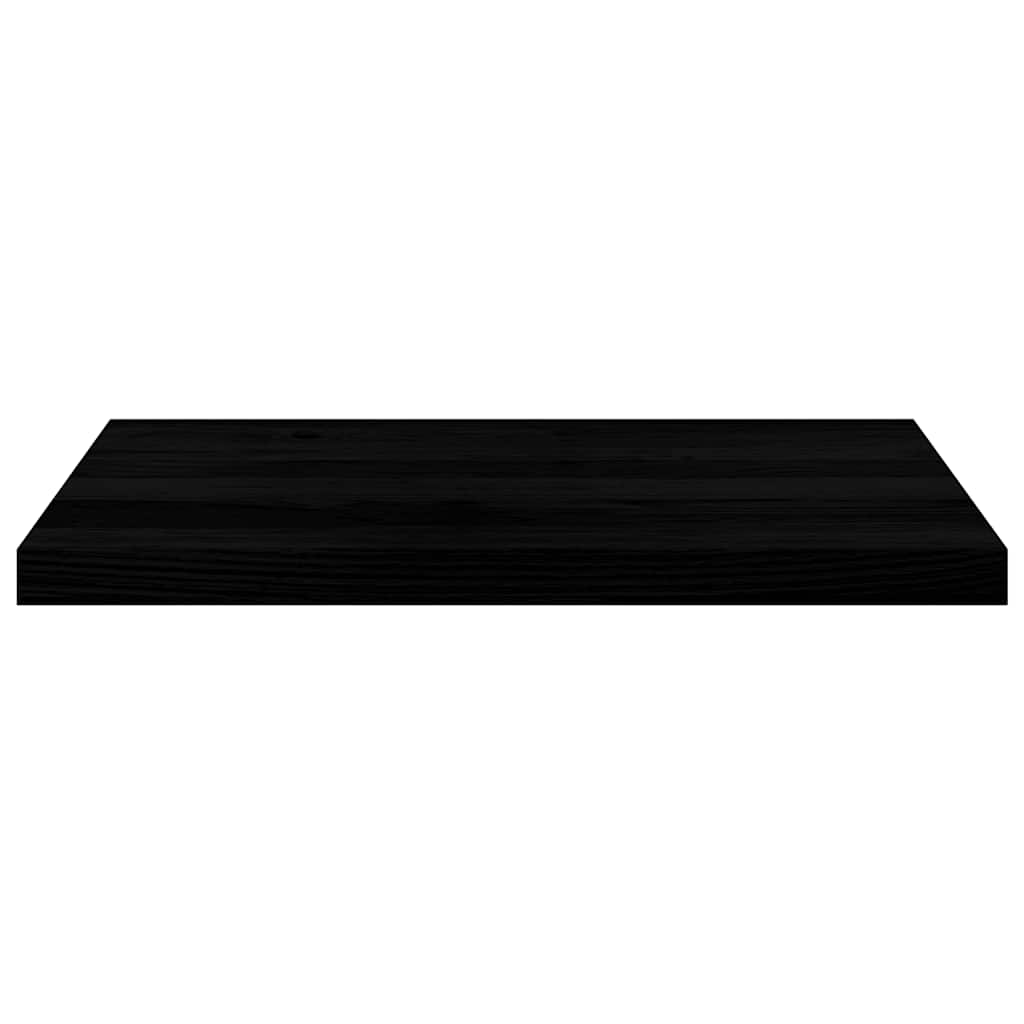 Window benches 2 pcs dark brown 70x40x2 cm solid oak