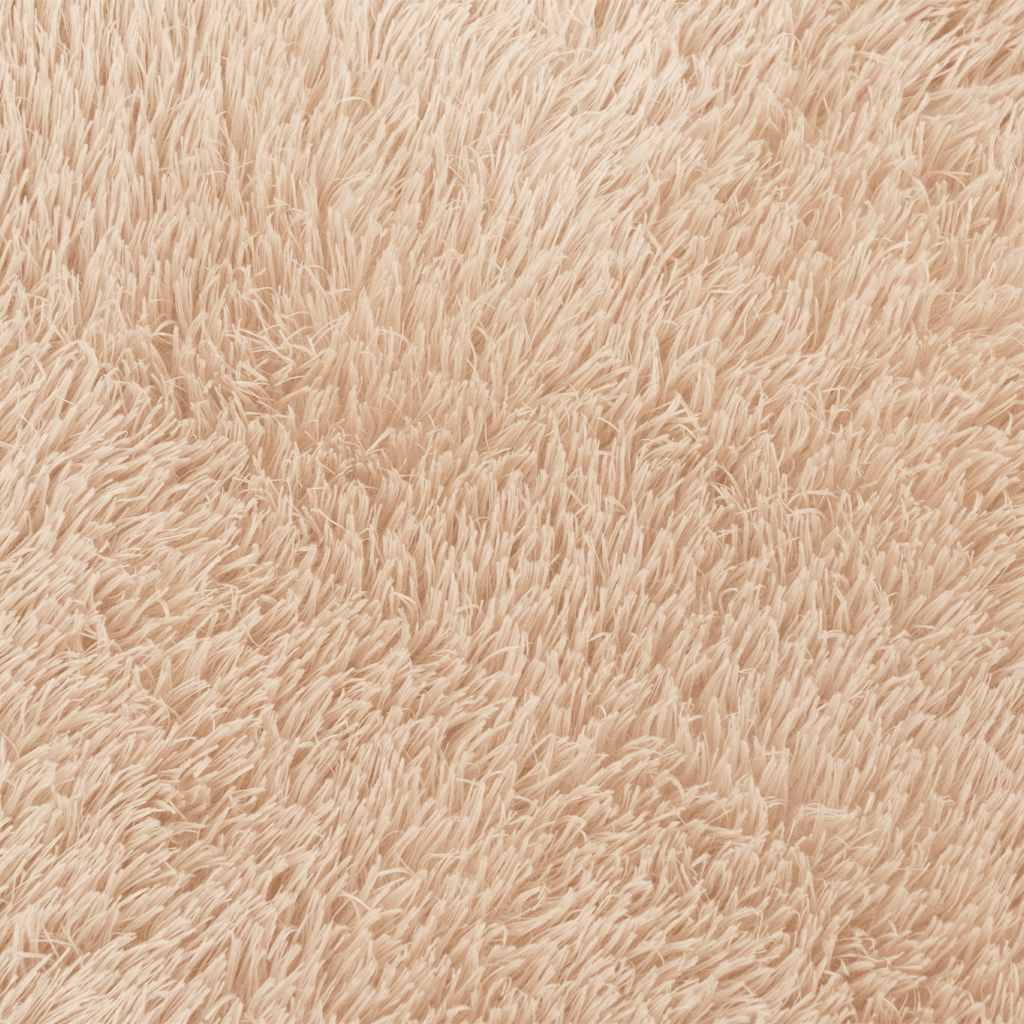 Long pile rug NAVARRA beige 80x150 cm polyester