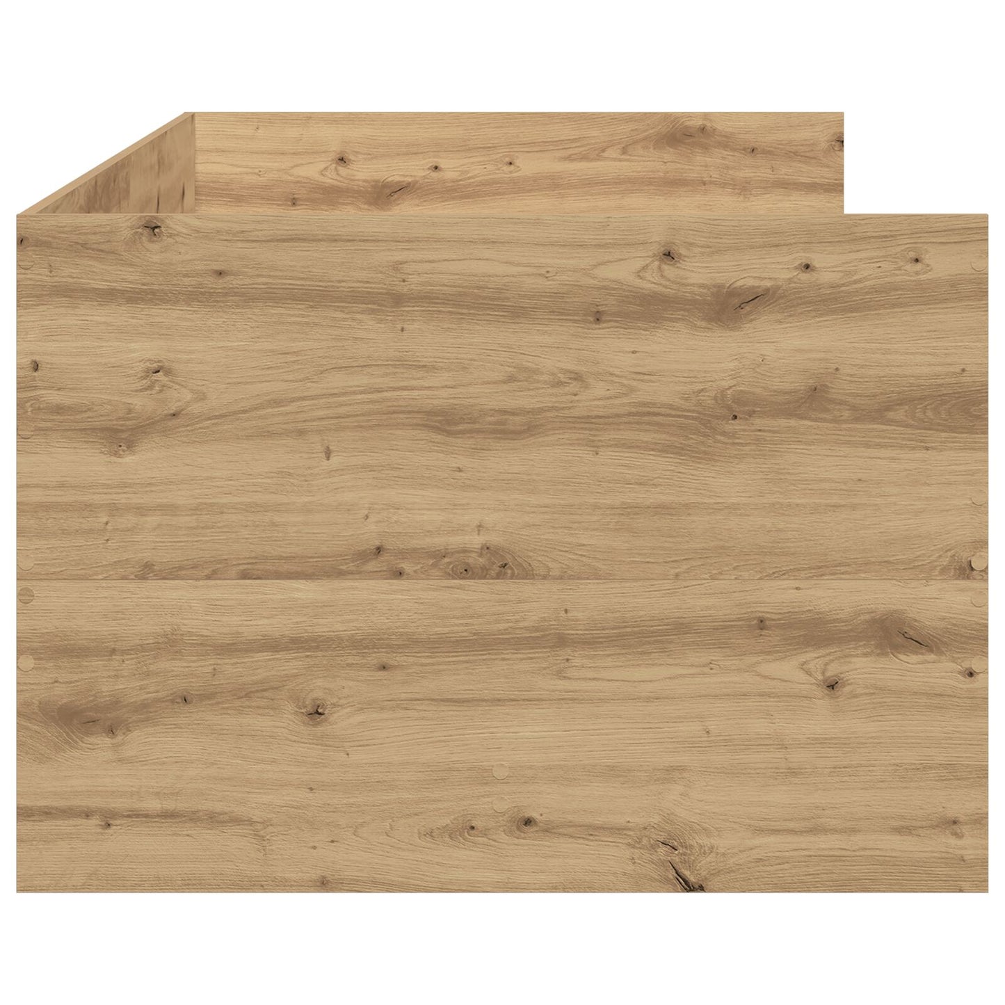 Dagsäng Hantverksmässig ek Konstruerat trä 90 x 190 cm Hållbar