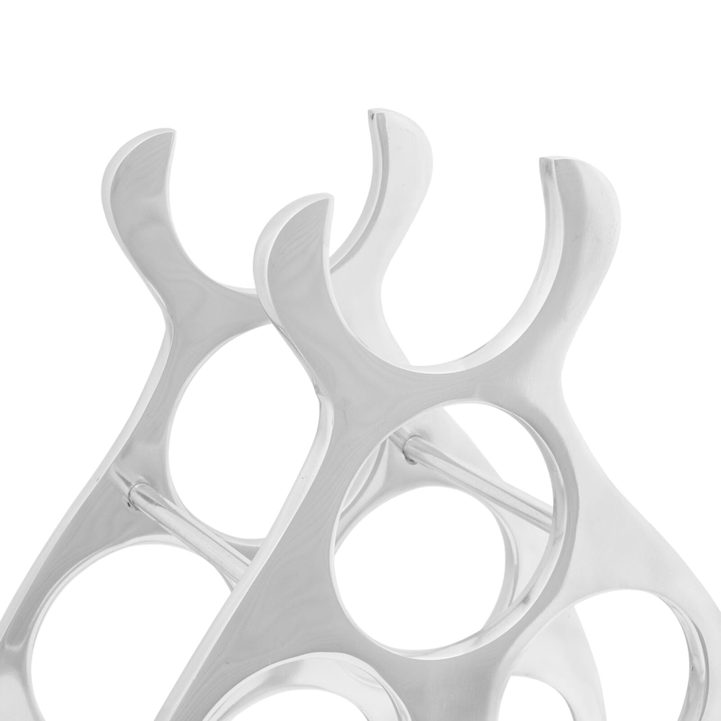 Vinställ Silver 38 x 33 x 13 cm Aluminium