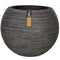 Vase Nature Rib 40x32 cm anthracite KOFZ270