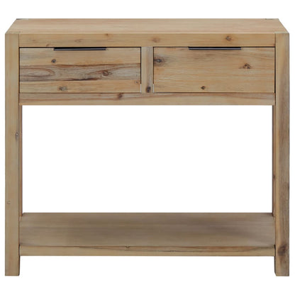 Console table 82x33x73 cm solid acacia wood