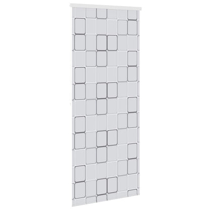 Rullgardin för dusch 80x240 cm fyrkant