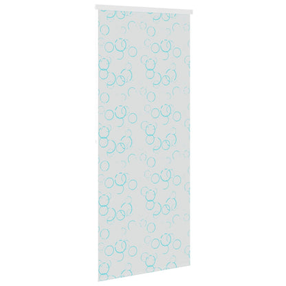 Rullgardin för dusch 80x240 cm bubbla