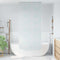 Rullgardin för dusch 80x240 cm bubbla