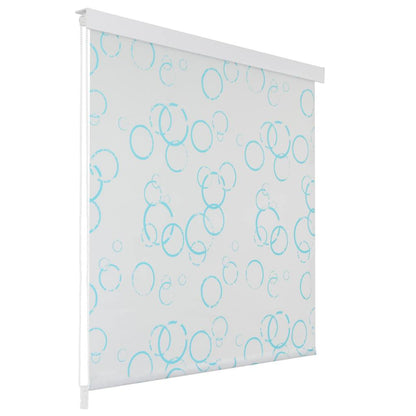 Roller blind for shower 160x240 cm bubble