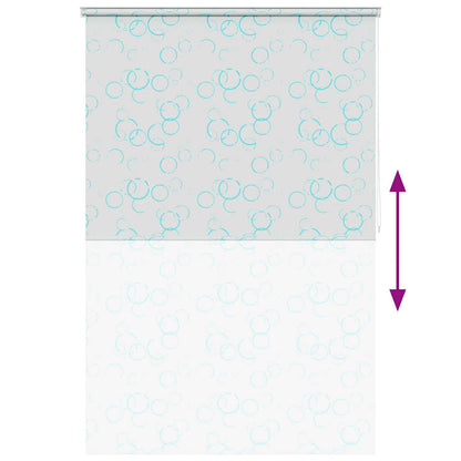 Roller blind for shower 160x240 cm bubble