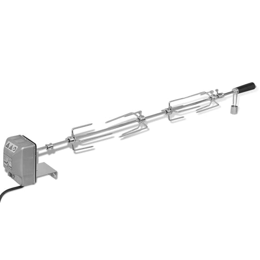 Grill spit with motor steel 1000 mm