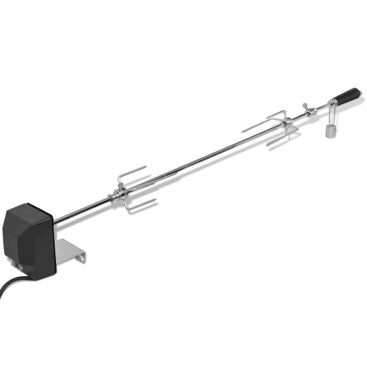 Grill spit with motor steel 1000 mm