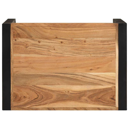 Set of 3 solid wood tables