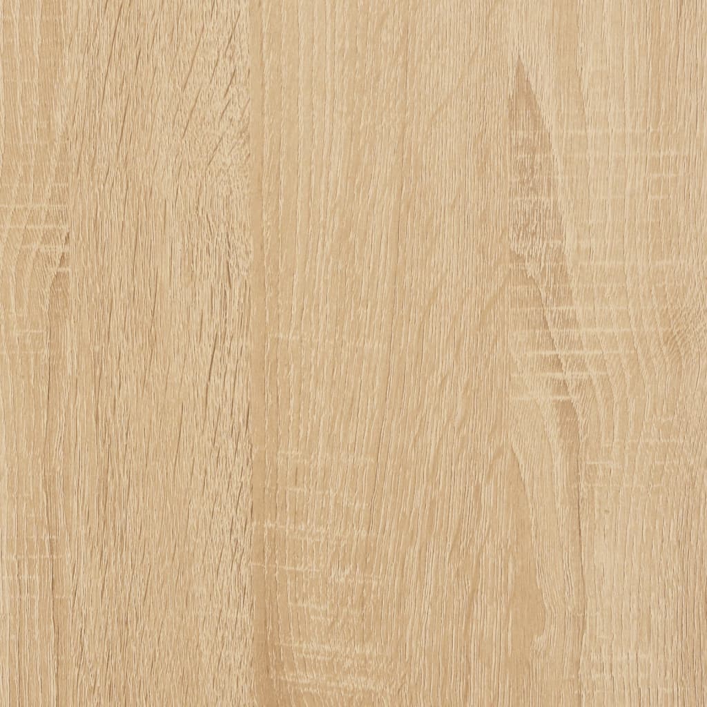 Sidobord sonoma-ek 40x40x40 cm konstruerat trä