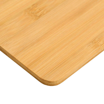 Frukosttallrikar 6 st 22x14x0,8 cm bambu