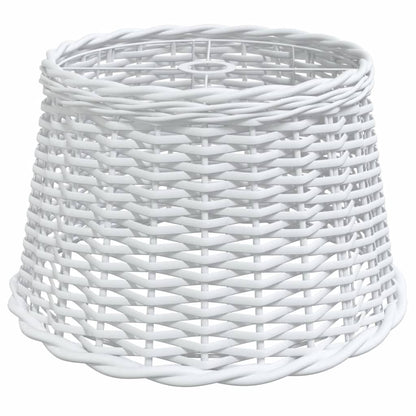 Taklampskärm vit Ø45x28 cm korgmaterial