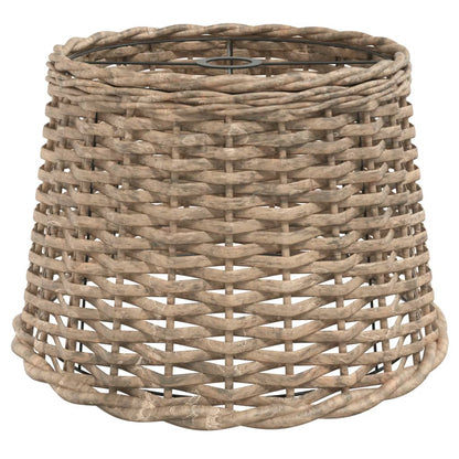 Ceiling lamp shade brown Ø40x26 cm wicker material