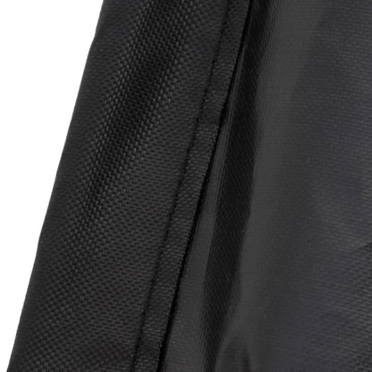 Garden furniture cover black Ø 244x71 cm 420D oxford