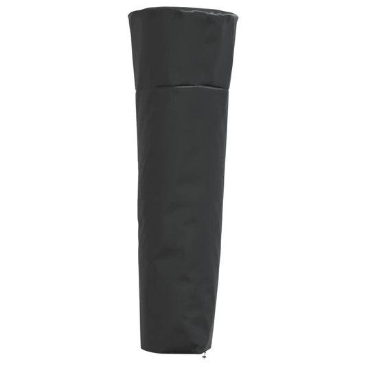 Patio heater cover black 86x47x241 cm 420D Oxford