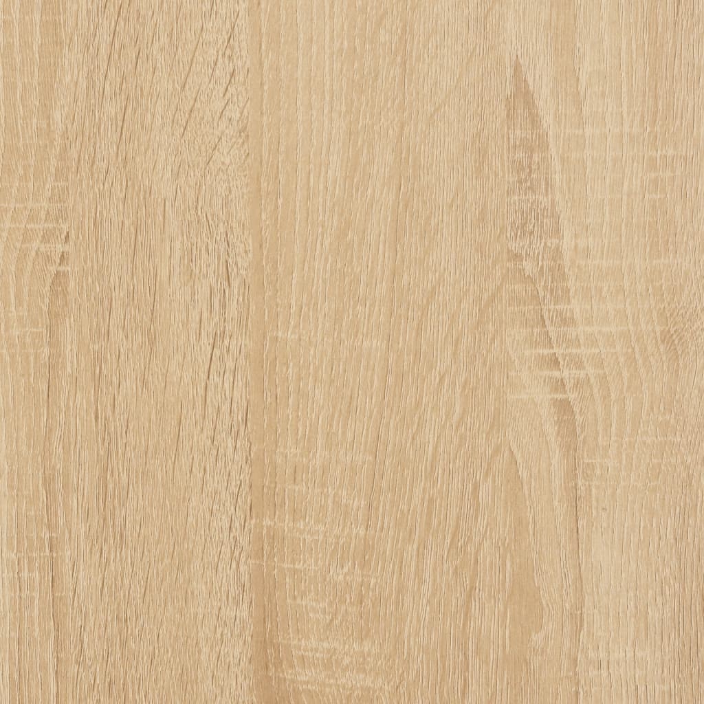Relief table sonoma oak 101x30.5x75 cm engineered wood