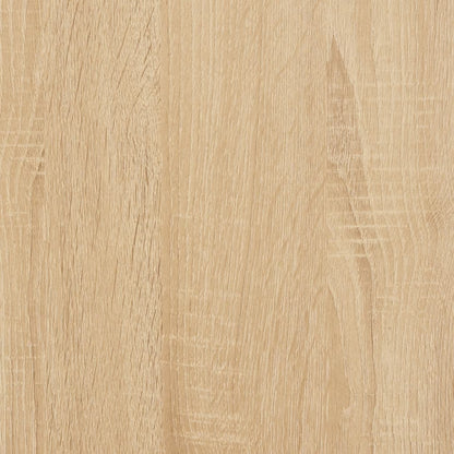 Relief table sonoma oak 101x30.5x75 cm engineered wood