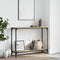 Relief table sonoma oak 101x30.5x75 cm engineered wood