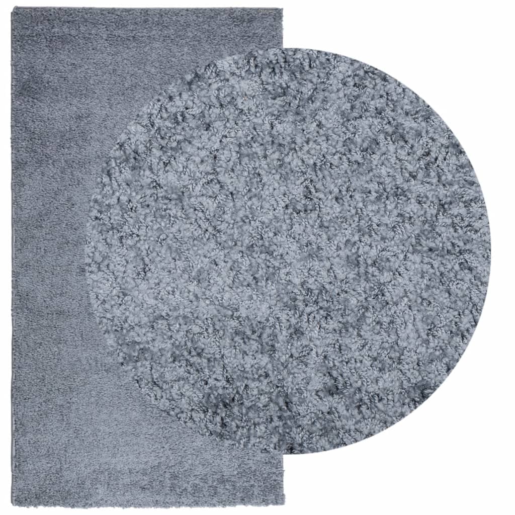 Matta långluggad modern blå 80x150 cm