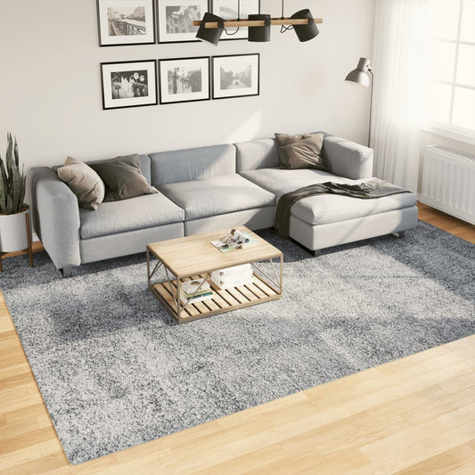 PAMPLONA long pile modern rug blue 240x340 cm
