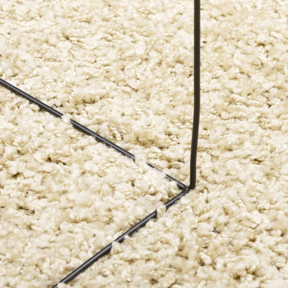 PAMPLONA long pile modern rug gold 120x170 cm