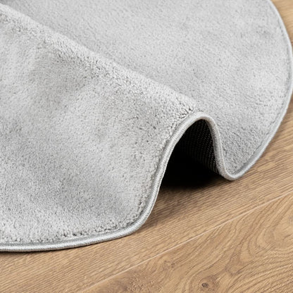 Matta OVIEDO kort lugg grå Ø 80 cm