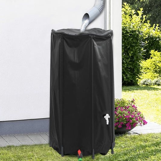 Water tank with tap foldable 250 L PVC