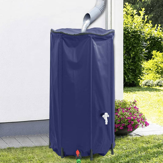 Water tank with tap foldable 250 L PVC
