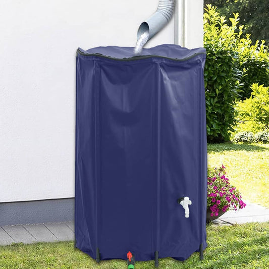 Water tank with tap foldable 1000 L PVC